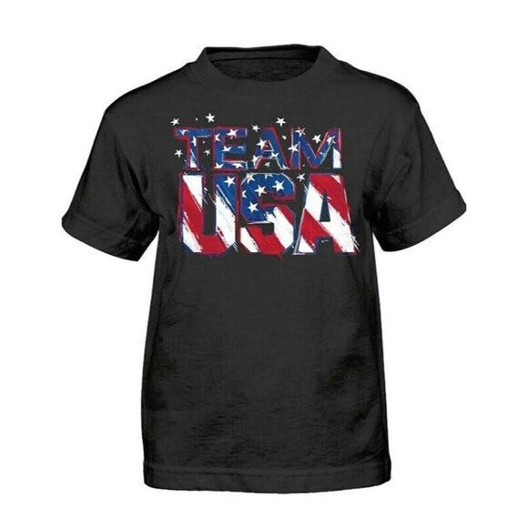 Lot of 10 USOC Team USA Star Team Youth Medium (5/6) Unisex Short Sleeve TShirt - Picture 2 of 7
